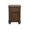 The Hamptons Collection 30" Brown Bahama Shutter Wood Nightstand with Drawers